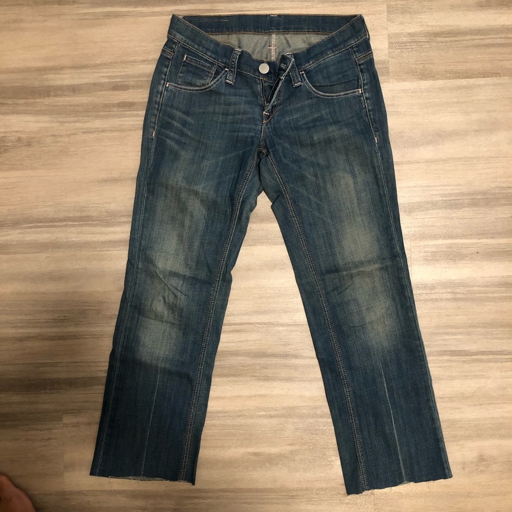 Fornarina jeans in size 27, inner thigh length 26